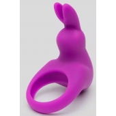Фиолетовое эрекционное виброкольцо Happy Rabbit Cock Ring Kit - Happy Rabbit - в Сыктывкаре купить с доставкой