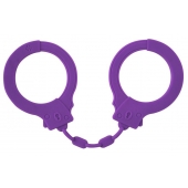 Фиолетовые силиконовые поножи Limitation - Lola Games - купить с доставкой в Сыктывкаре