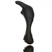 Черное эрекционное кольцо с двумя моторами Zeus Dual Vibe Cock Ring - FeelzToys - в Сыктывкаре купить с доставкой