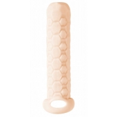 Телесный фаллоудлинитель Homme Long - 13,5 см. - Lola Games - в Сыктывкаре купить с доставкой