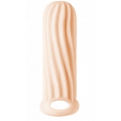 Телесный фаллоудлинитель Homme Wide - 13 см. - Lola Games - в Сыктывкаре купить с доставкой
