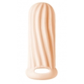 Телесный фаллоудлинитель Homme Wide - 11 см. - Lola Games - в Сыктывкаре купить с доставкой