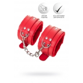 Красные оковы Anonymo из искусственной кожи - ToyFa - купить с доставкой в Сыктывкаре