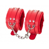 Красные оковы Anonymo из искусственной кожи - ToyFa - купить с доставкой в Сыктывкаре