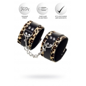 Оковы Anonymo с анималистическим принтом - ToyFa - купить с доставкой в Сыктывкаре Оковы Anonymo с анималистическим принтом - ToyFa - купить с доставкой в Сыктывкаре