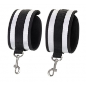 Серебристо-черные оковы Anonymo - ToyFa - купить с доставкой в Сыктывкаре