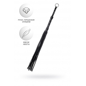 Черный флоггер Anonymo - 64 см. - ToyFa - купить с доставкой в Сыктывкаре