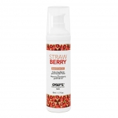 Разогревающее массажное масло  с ароматом клубники Gourmet Strawberry - 50 мл. - Exsens - купить с доставкой в Сыктывкаре