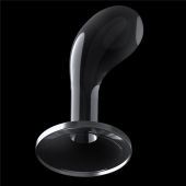 Прозрачный стимулятор простаты Flawless Clear Prostate Plug - 15 см. - Lovetoy - в Сыктывкаре купить с доставкой