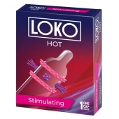 Стимулирующая насадка на пенис LOKO HOT с возбуждающим эффектом - Sitabella - в Сыктывкаре купить с доставкой