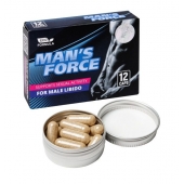 Пищевой концентрат для мужчин MANS FORCE  - 12 капсул - Sitabella - купить с доставкой в Сыктывкаре