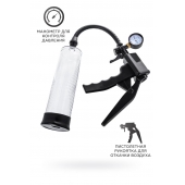 Прозрачная механическая помпа для пениса Viggo - Sexus - в Сыктывкаре купить с доставкой