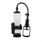 Прозрачная вакуумная помпа с вибрацией Vibrating Penis Pump - Dream Toys - в Сыктывкаре купить с доставкой