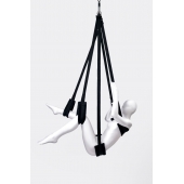 Черные секс-качели Anonymo №0503 - ToyFa - купить с доставкой в Сыктывкаре