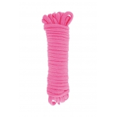 Розовая веревка для связывания Sweet Caress Rope - 10 метров - Sweet Caress - купить с доставкой в Сыктывкаре