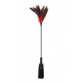 Стек-щекоталка Sweet Caress Feather Whip - 58 см. - Sweet Caress - купить с доставкой в Сыктывкаре