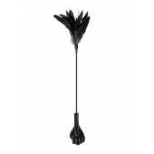 Двусторонний стек-щекоталка Sweet Caress Feather Whip - 58 см. - Sweet Caress - купить с доставкой в Сыктывкаре