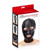Маска-шлем с прорезями для глаз и рта - Fetish Tentation - купить с доставкой в Сыктывкаре