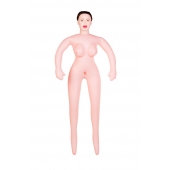 Надувная секс-кукла брюнетка с реалистичной головой - ToyFa - в Сыктывкаре купить с доставкой