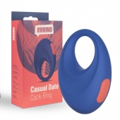 Синее эрекционное кольцо RRRING Casual Date Cock Ring - FeelzToys - в Сыктывкаре купить с доставкой