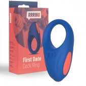 Синее эрекционное кольцо RRRING First Date Cock Ring - FeelzToys - в Сыктывкаре купить с доставкой
