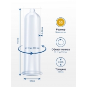 Презервативы MY.SIZE размер 53 - 10 шт. - My.Size - купить с доставкой в Сыктывкаре
