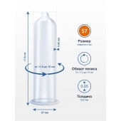 Презервативы MY.SIZE размер 57 - 3 шт. - My.Size - купить с доставкой в Сыктывкаре