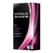 Ультратонкие презервативы VITALIS PREMIUM super thin - 12 шт. - Vitalis - купить с доставкой в Сыктывкаре