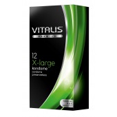 Презервативы увеличенного размера VITALIS PREMIUM x-large - 12 шт. - Vitalis - купить с доставкой в Сыктывкаре