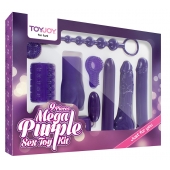 Эротический набор Toy Joy Mega Purple - Toy Joy - купить с доставкой в Сыктывкаре