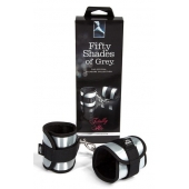 Серо-черные наручники Totally His - Fifty Shades of Grey - купить с доставкой в Сыктывкаре
