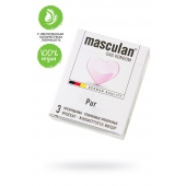 Супертонкие презервативы Masculan Pur - 3 шт. - Masculan - купить с доставкой в Сыктывкаре