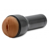 Коричневый мастурбатор-вагина Feel Stroker - Kiiroo - в Сыктывкаре купить с доставкой
