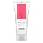 Смазка на водной основе Mixgliss Kiss с ароматом земляники - 70 мл. - Mixgliss - купить с доставкой в Сыктывкаре
