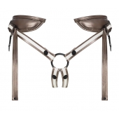 Бронзовый пояс для насадок Desirous Harness - Strap-on-me - купить с доставкой в Сыктывкаре