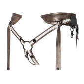 Бронзовый пояс для насадок Desirous Harness - Strap-on-me - купить с доставкой в Сыктывкаре