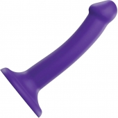 Фиолетовый фаллоимитатор-насадка Strap-On-Me Dildo Dual Density size S - 17 см. - Strap-on-me - купить с доставкой в Сыктывкаре