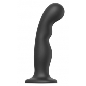 Черная насадка Strap-On-Me Dildo Plug P G size XXL - Strap-on-me - купить с доставкой в Сыктывкаре