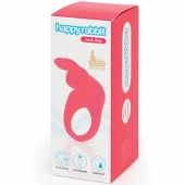 Розовое эрекционное виброкольцо Happy Rabbit Rechargeable Rabbit Cock Ring - Happy Rabbit - в Сыктывкаре купить с доставкой