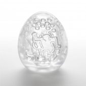 Мастурбатор-яйцо Keith Haring EGG DANCE - Tenga - в Сыктывкаре купить с доставкой