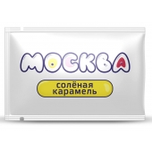 Универсальная смазка с ароматом солёной карамели  Москва Вкусная  - 10 мл. - Москва - купить с доставкой в Сыктывкаре