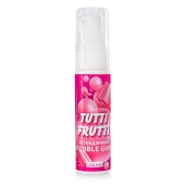 Интимный гель на водной основе Tutti-Frutti Bubble Gum - 30 гр. - Биоритм - купить с доставкой в Сыктывкаре