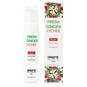 Возбуждающий гель Fresh Ginger Lychee Arousal Gel - 15 мл. - Exsens - купить с доставкой в Сыктывкаре