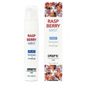Возбуждающий гель Raspberry Mint с ароматом малины и мяты - 15 мл. - Exsens - купить с доставкой в Сыктывкаре