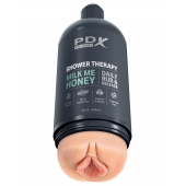 Телесный мастурбатор-вагина Shower Therapy Milk Me Honey - Pipedream - в Сыктывкаре купить с доставкой