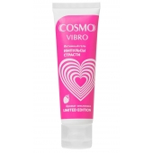 Возбуждающий гель на водно-силиконовой основе Cosmo Vibro с ароматом земляники - 50 гр. - Биоритм - купить с доставкой в Сыктывкаре