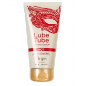 Интимный гель на водной основе Lube Tube Hot с разогревающим эффектом - 150 мл. - ORGIE - купить с доставкой в Сыктывкаре
