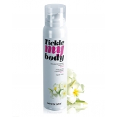 Массажная хрустящая пенка Tickle My Body Monoi с ароматом моной - 150 мл. - Love to Love - купить с доставкой в Сыктывкаре