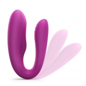 Лиловый вибратор для пар Match Up Couple Vibrator with Remote Control - Love to Love купить в Сыктывкаре с доставкой в Orgasmix.ru Лиловый вибратор для пар Match Up Couple Vibrator with Remote Control - Love to Love