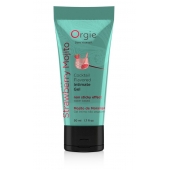 Съедобный интимный гель Orgie Lube Tube Cocktail Strawberry Mojito - 50 мл. - ORGIE - купить с доставкой в Сыктывкаре